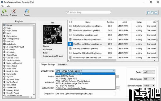 TuneFab Apple Music Converter下载,音乐转换器