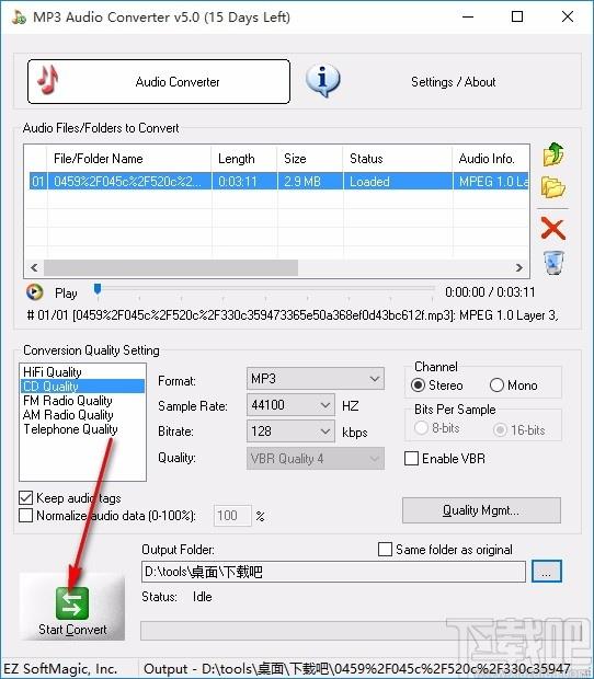 MP3 Audio Converter下载,MP3音频转换器,MP3音频转换
