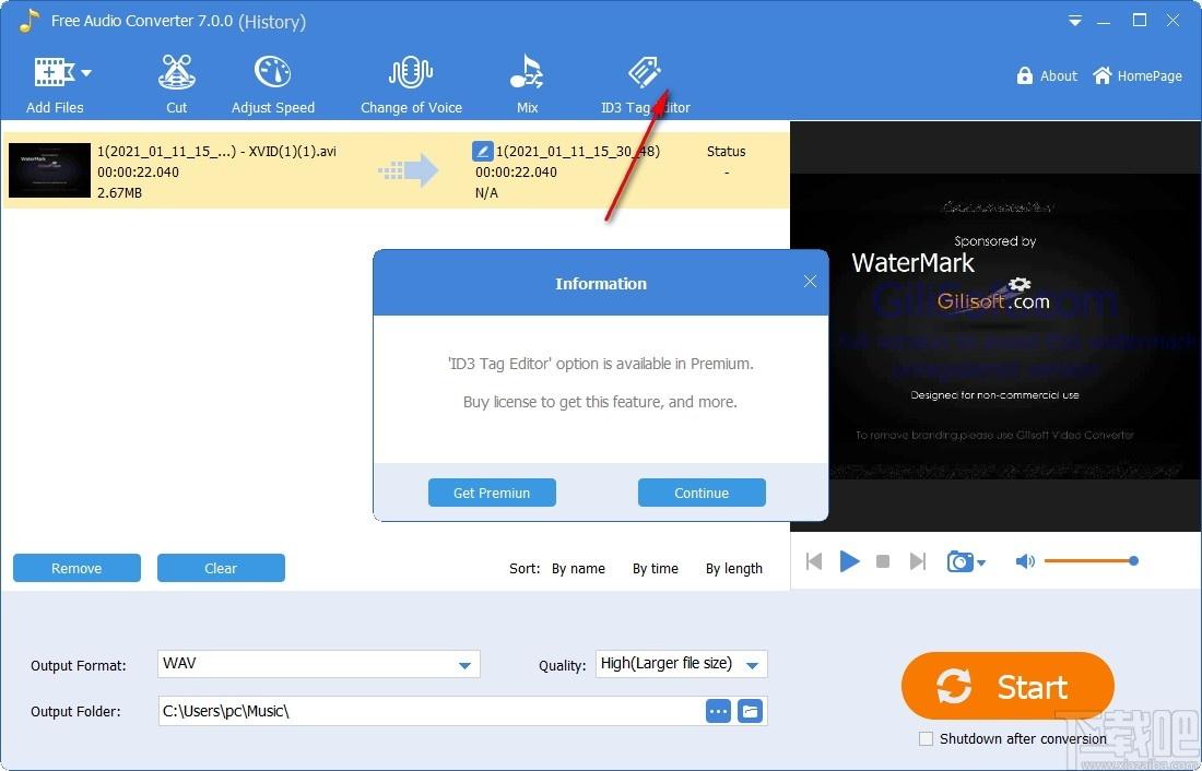 Free Audio Converter下载,免费音频格式转换,音频转换,格式转换