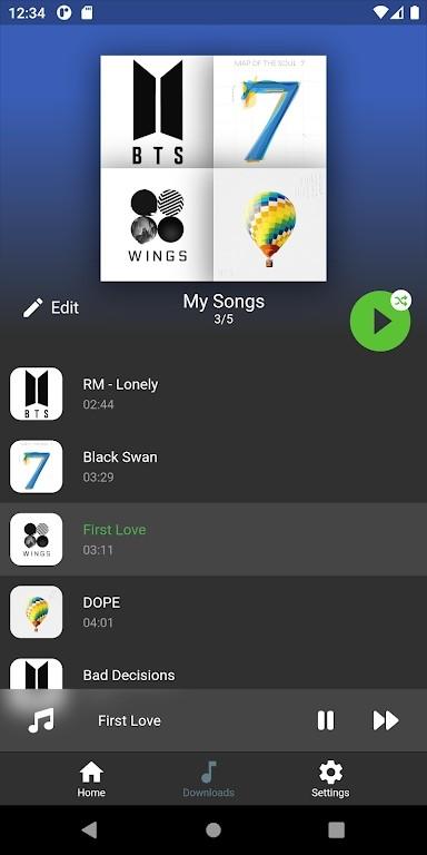 btssongz app下载,btssongz,播放器app,听歌app